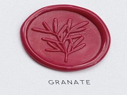 Lacre Adhesivo Granate