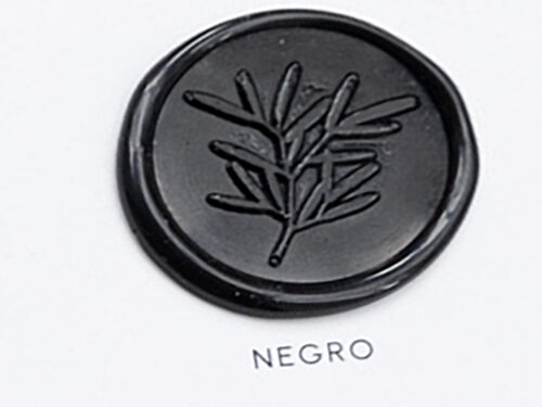 Lacre Adhesivo Negro