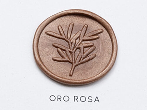 Lacre Adhesivo Oro Rosa