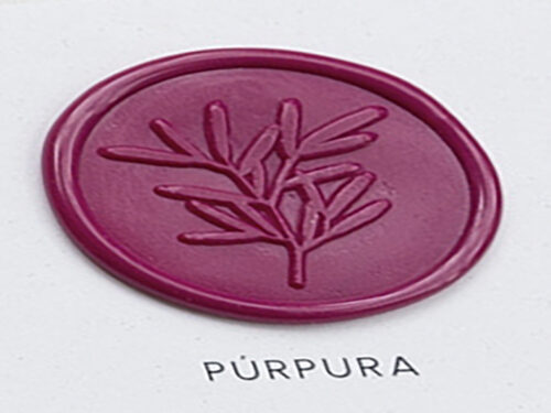Lacre Adhesivo Purpura