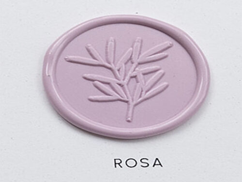 Lacre Adhesivo Rosa